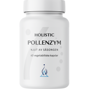 Holistic Pollenzym 60 kapslar