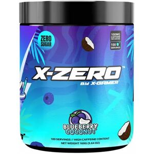 X-Gamer X-Zero Blueberry & Coconut - 100 Serveringar