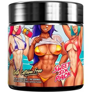 Gamer Supps Sweet Six Pack Caffeine Free - 100 Serveringar