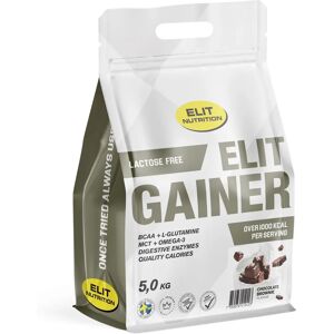 Elit Nutrition Gainer - Lactose Free 5 Kg Chocolate Brownie