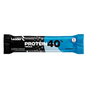 Leader 40% Protein Bar + Bcaa 68 G Coconut