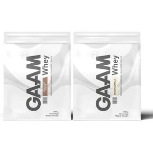 2 X Gaam 100% Whey Premium 1 Kg