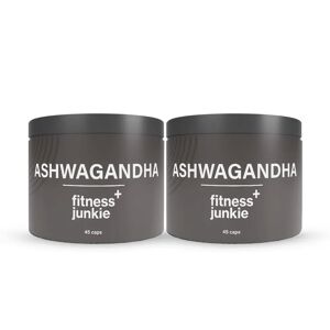 2 X Fitnessjunkie Ashwagandha 45 Caps