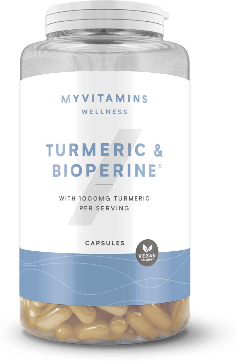 Myvitamins Gurkmeja & BioPerine® kapslar - 180kapslar