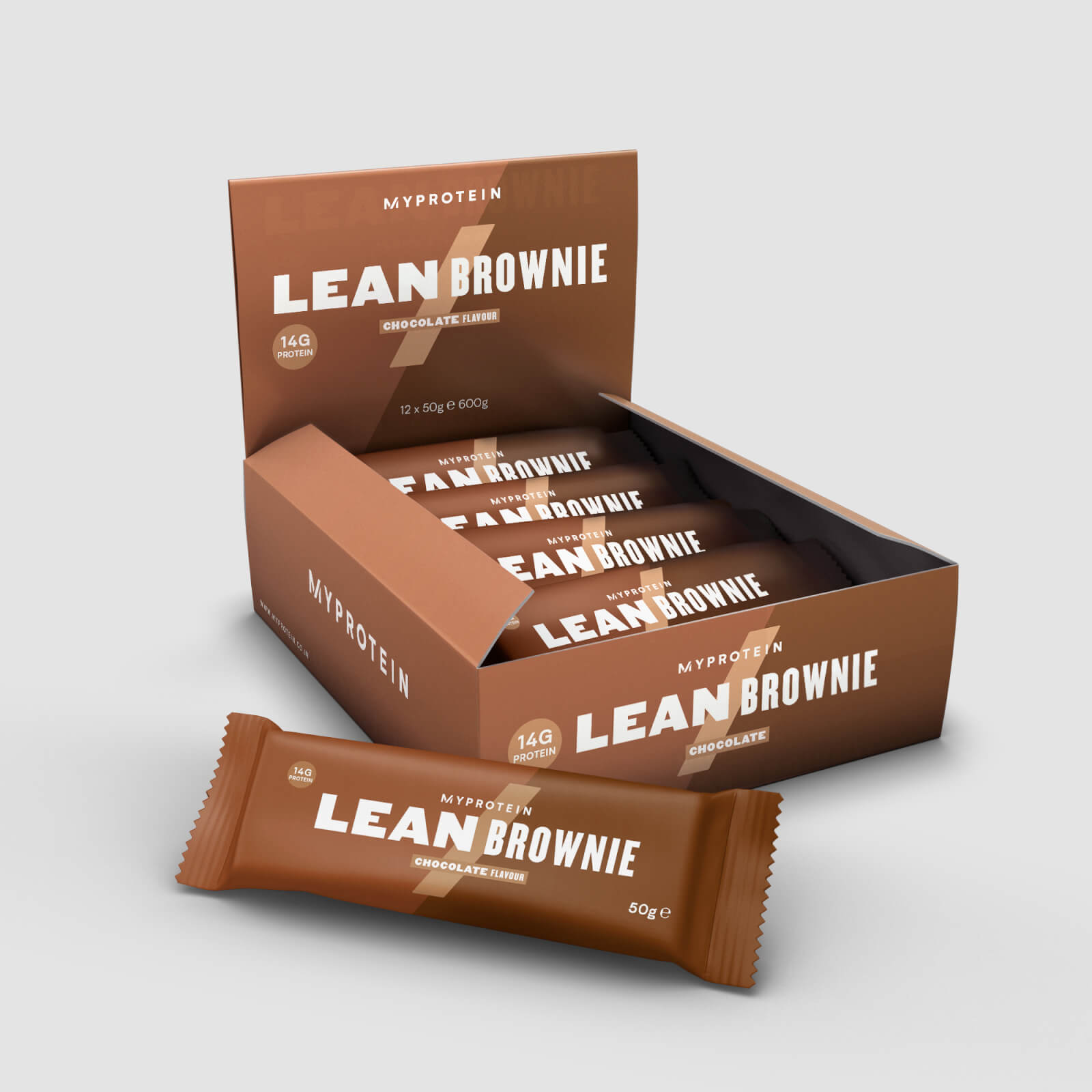 Myprotein Lean Brownie - 12 x 50g - Chocolate