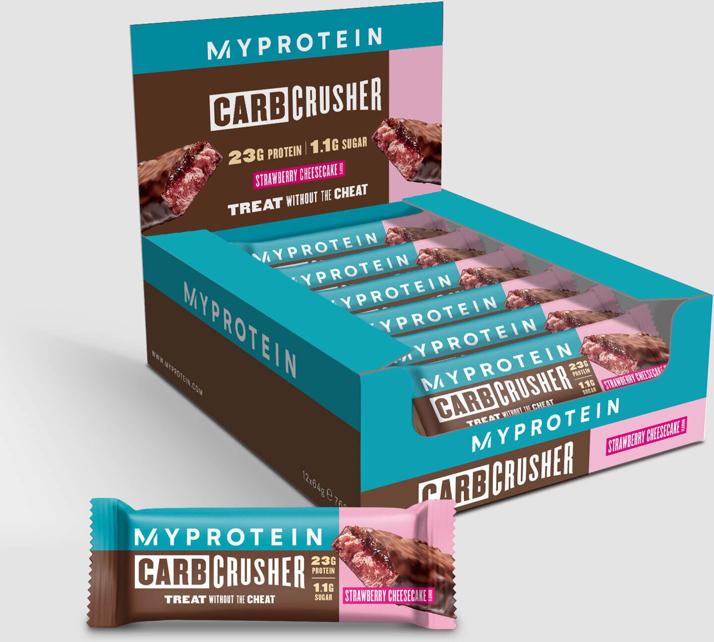 Myprotein Retail Carb Crusher - Jordgubbscheesecake