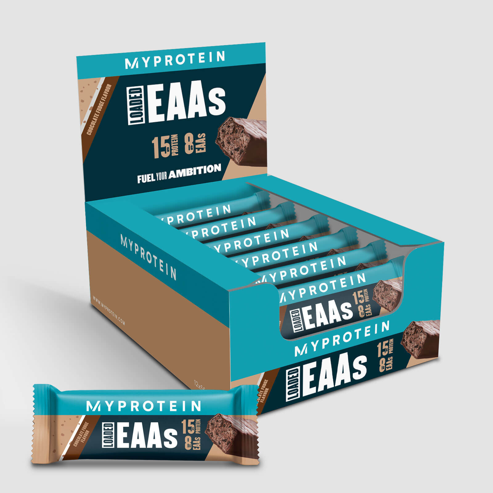 Myprotein Loaded EAA Bar - 12 x 55g - Chocolate Fudge