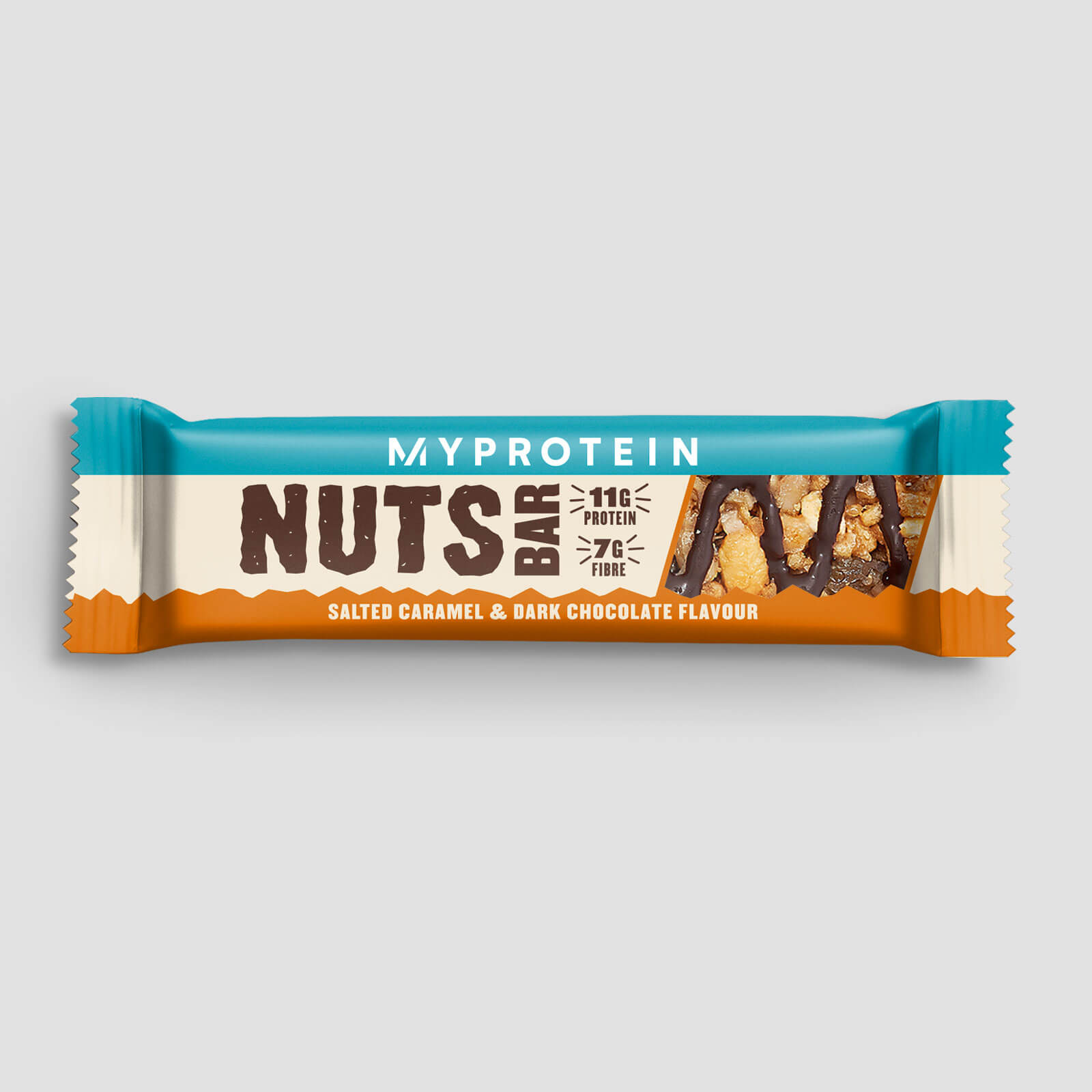 Myprotein Nuts Bar (Smakprov) - 45g - Dark Chocolate & Salted Caramel
