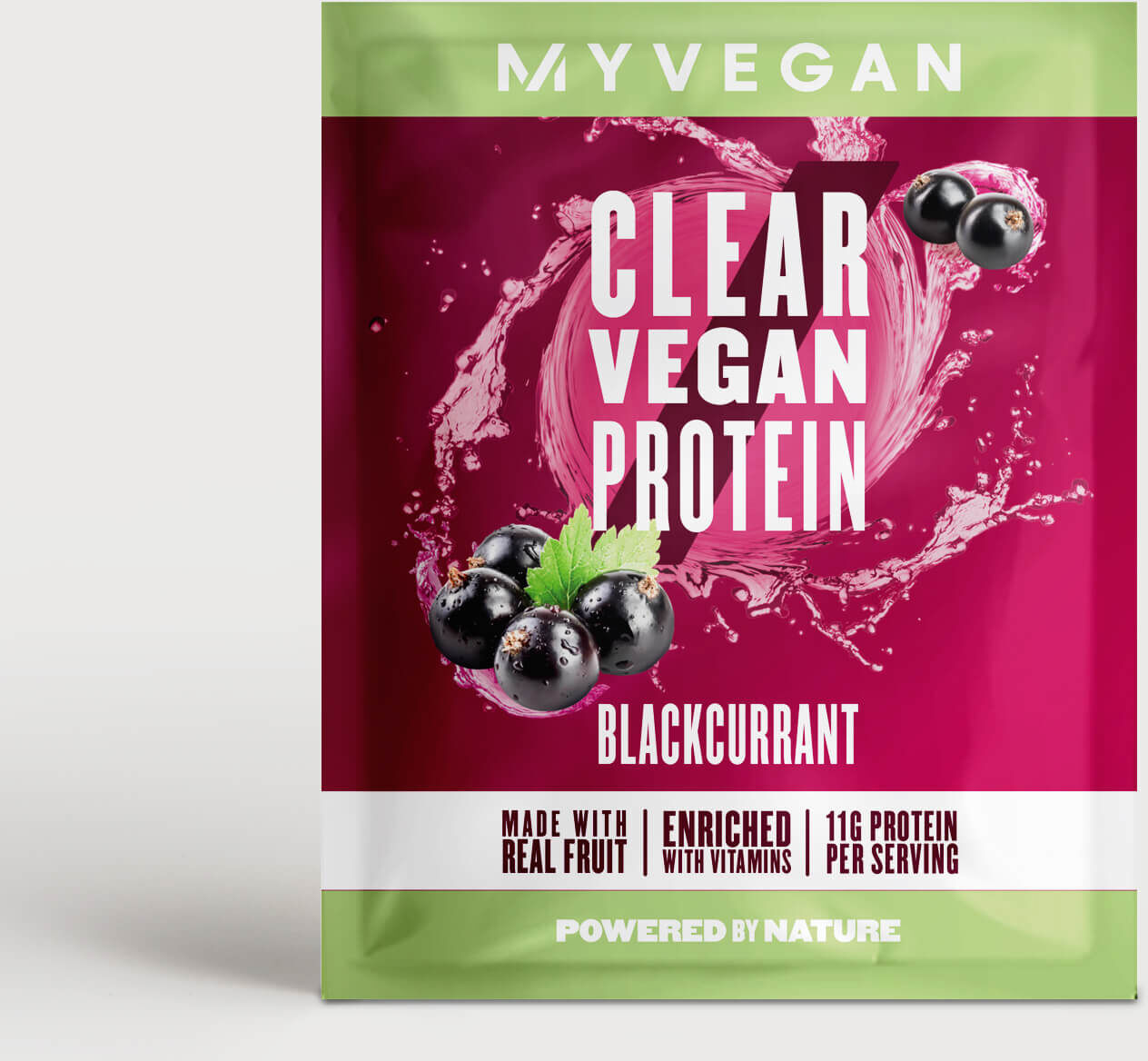 Myvegan Clear Vegan Protein, 16g (Sample) - 16g - Blackcurrant