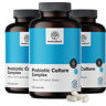 HealthyWorld® 3x Probiotic Culture - komplex mikrobiologických kultúr, spolu 360 kapsúl