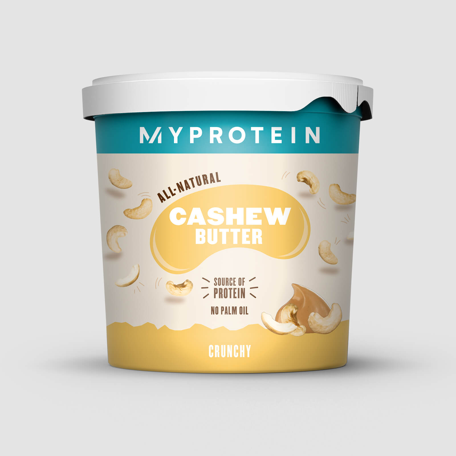 Myprotein Prírodné Kešu Maslo - Originál - S Kúskami