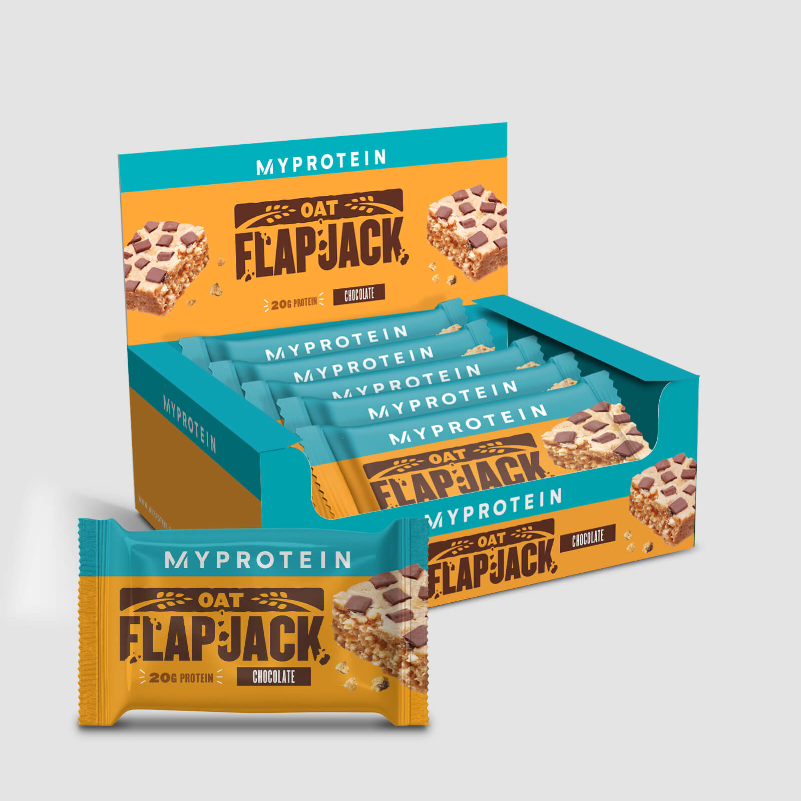 Myprotein Proteínový Flapjack - Čokoláda