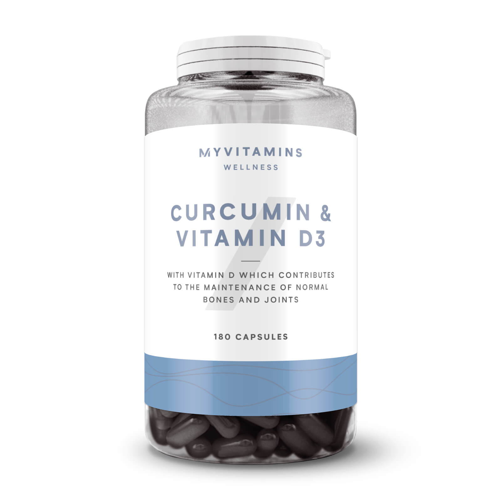Myvitamins Kurkumín & Vitamín D3 - 60capsules