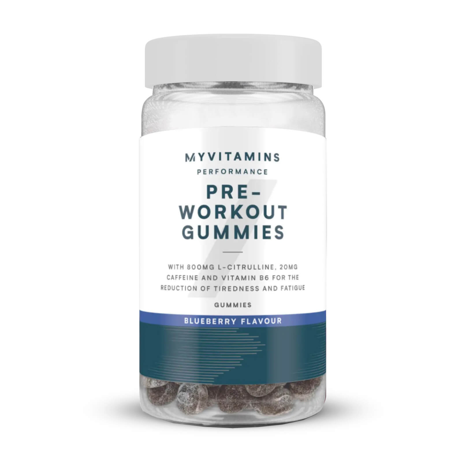 Myvitamins Pre-Workout gumové želé - 60gummies