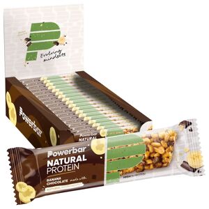 POWERBAR Natural Protein Banana Chocolate 18 Bars / Box Bar, Sports food