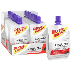 DEXTRO ENERGY Liquid Gel Black Currant + Sodium 18 pieces/box, Sports food