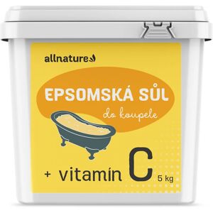 Allnature Epsom salt Vitamin C bath salts with vitamin C 5000 g
