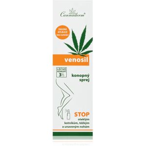 Cannaderm Venosil cannabis spray spray for legs with activated hemp 150 ml