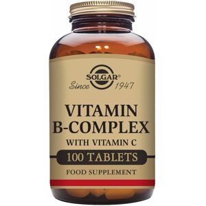 Solgar B-COMPLEX con Vitamina C 100 comprimidos