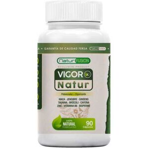 HEALTHYFUSION VigorNatur   Maca + Ginger + Ginseng + Taurine + Broccoli + Caffeine + Zinzc + Vitamin B6 + Biperine  90 Capsules