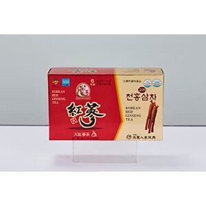 高麗人蔘振興 (Goryeo Insam Jinheung) AUTHENTIC 6YEARS KOREAN RED GINSENG TEA GINSENG SAPONIN GINSENOSIDE NATURAL SUPER FOOD (100)