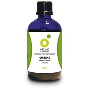 Organic Herbal Remedies 100 ml Panax Ginseng Tincture