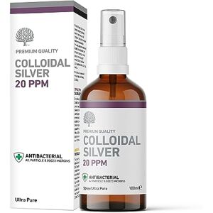 Natures Greatest Secret Nature's Greatest Secret Premium Quality Antibacterial 20ppm Colloidal Silver Spray 100ml