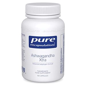Pure Encapsulations - Ashwagandha Xtra - Advanced Adaptogen Formula - Panax Ginseng, Siberian Ginseng and Rhodiola - 60 Capsules