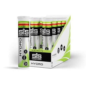 Science In Sport Hydro Hydration Tablets, Gluten-Free, Zero Sugar, Strawberry and Lime Flavour Plus Electrolytes, 20 Effervescent Tablets per Bottle (8 Bottles)