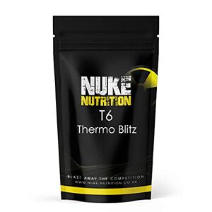 Nuke Nutrition T6 Thermo Blitz - 60 Capsules - Weight Loss Pills That Work Fast - Thermogenic Fat Burner - Extreme Max Strength Diet Pills - Weight Loss Pills with Green Tea, Guarana & Caffeine