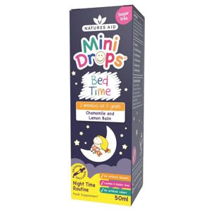 Natures Aid Mini Drops Bed Time - 50ml