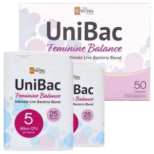 SC Nutra UniBac Feminine Balance - 50 Capsules
