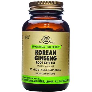 Solgar Korean Ginseng Root Extract - 60 Vegicaps