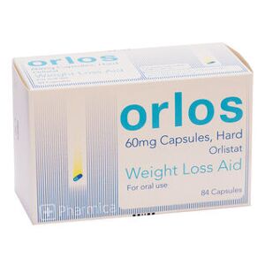 Orlos (Orlistat) Weight Loss Capsules - 84 x 60mg