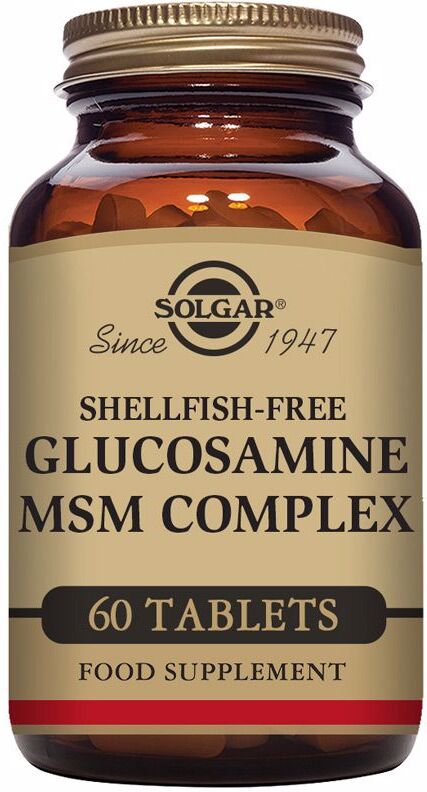 Solgar Glucosamina Msm Complex 60 comprimidos