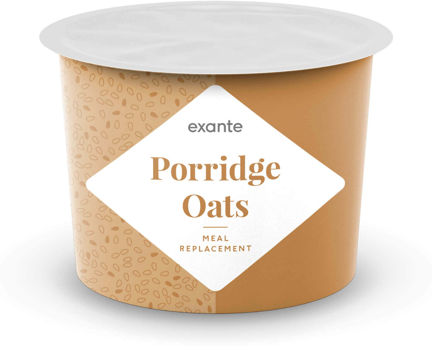 Exante Diet Meal Replacement Porridge Oats Pot - 60g