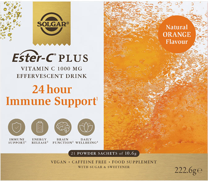 Solgar Ester-C® Plus Effervescent x 21 Sachets