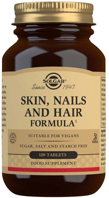 Solgar Skin, Nails and Hair Formula 120 Tablets