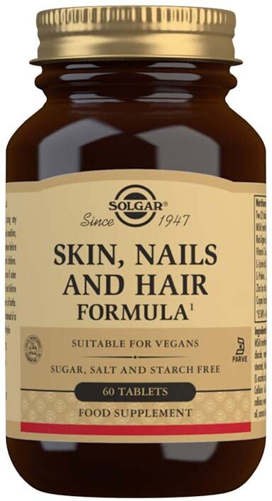 Solgar Skin, Nails and Hair Formula 60 Tablets