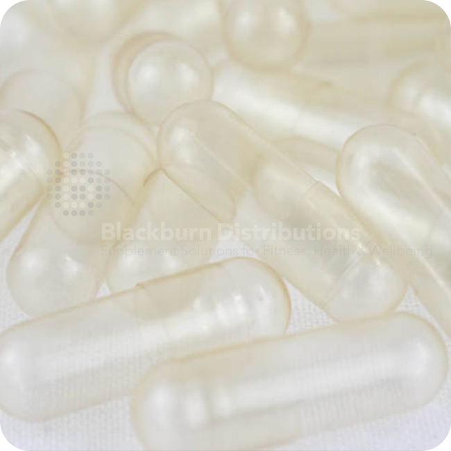 Blackburn Distributions 1,000 EMPTY CLEAR VEGETARIAN CAPSULES SIZE 0 - SELF FILL, CREATE OWN