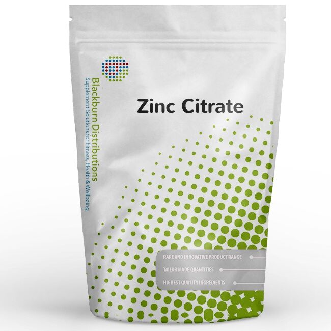 Blackburn Distributions 250g Zinc Citrate Powder