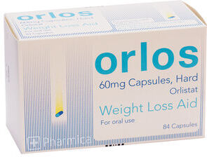 Orlos (Orlistat) Weight Loss Capsules - 84 x 60mg