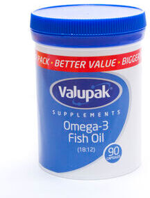 Valupack Omega 3 Fish Oil - 90 Tablets