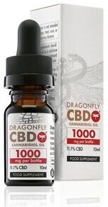 Dragonfly CBD Cannabidiol Oil 1000mg 11.1% (10ml)