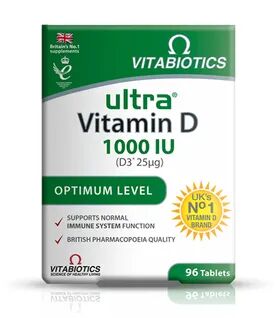 Vitabiotics Vitamin D3 (96 Tablets)