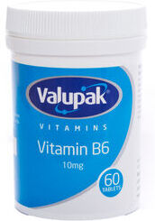 Valupack Vitamin B6 - 60 Tablets