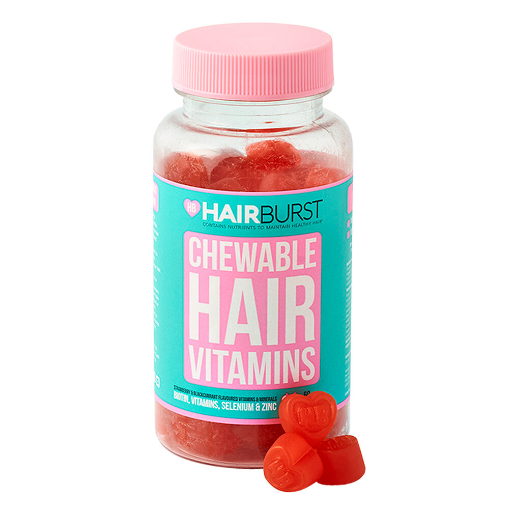 Hairburst Hearts Chewable Hair Vitamins 60caps