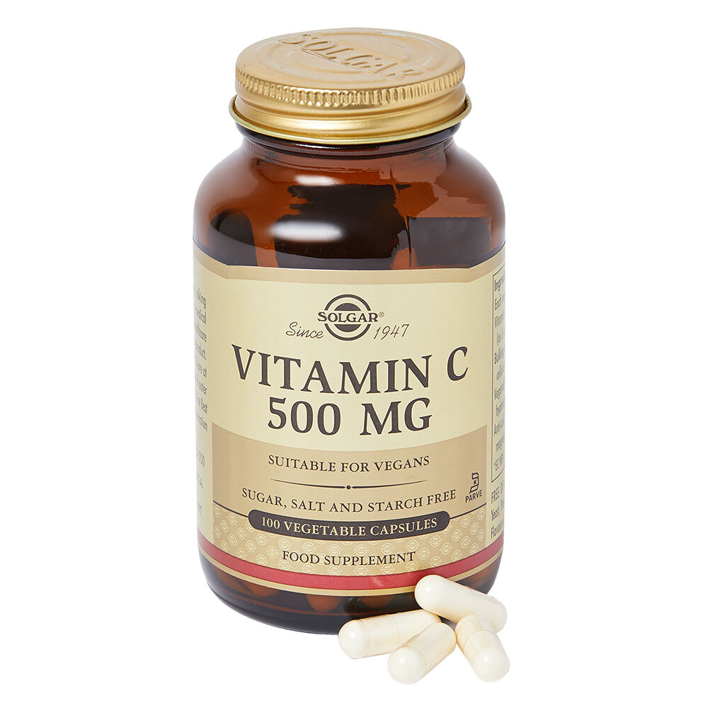 Solgar Vitamin C 500 mg Vegetable Capsules 100caps