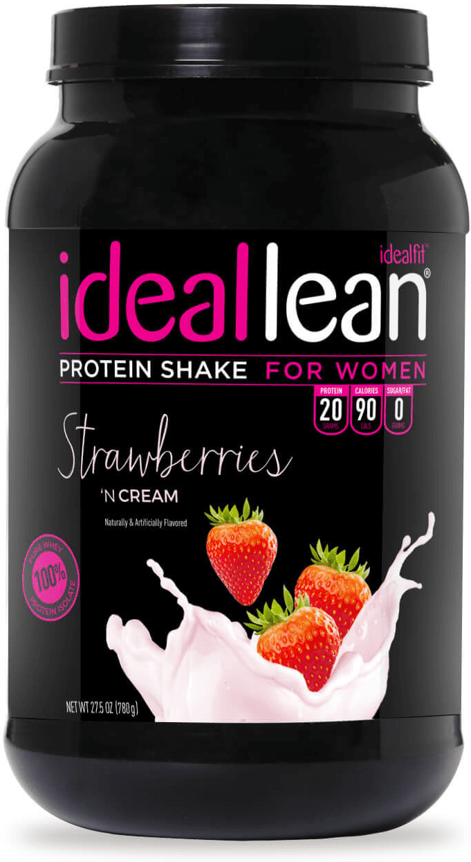 IdealFit IdealLean Protein - Strawberries N Cream - 30 Servings