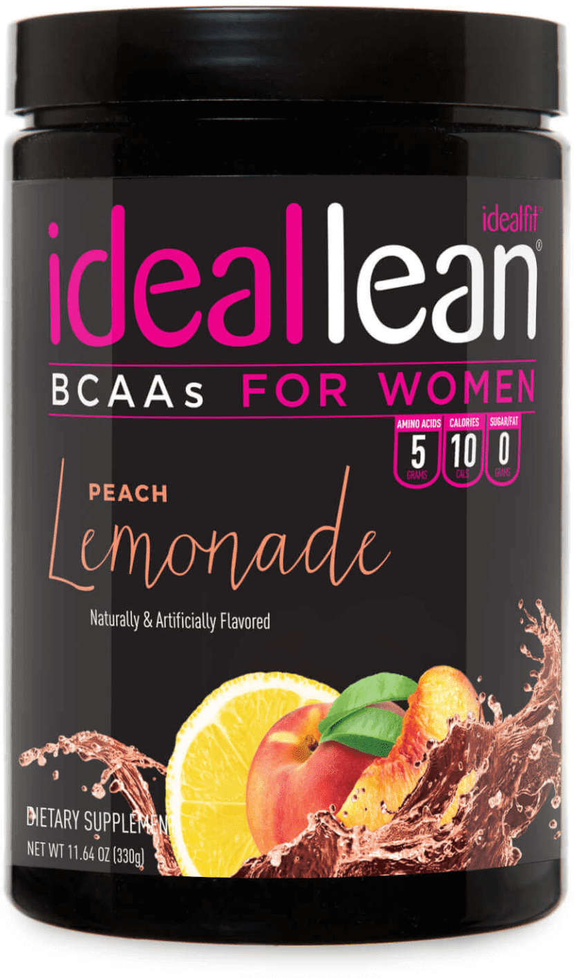 IdealFit IdealLean BCAAs - Peach Lemonade - 30 Servings